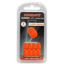 Starbaits Dumbells narancssárga 8db lebegő golyó bojli, aroma