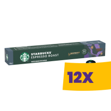 STARBUCKS Espresso Roast Nespresso kávékapszula 10db (Karton - 12 csomag) kávé