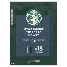 STARBUCKS kávékapszula 18db Espresso Roast 99g NCC kávé