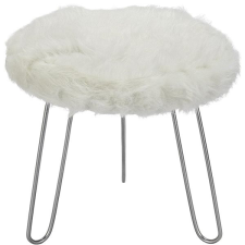 STARDECO kisszék fehér 28 cm bútor