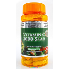 Starlife Vitamin C 1000 Star, 60 db tabletta 1000 mg C-vitaminnal - StarLife vitamin és táplálékkiegészítő