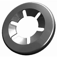  Starlock biztosító gyűrű, natúr, D10 barkácsolás, csiszolás, rögzítés