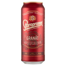  Staropramen Granát minőségi félbarna sör 4,8% 0,5 l sör