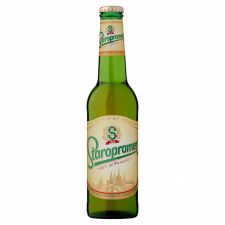 Staropramen minőségi világos sör 5% 0,33 l sör