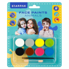 Starpak 8 színű arc- és testfesték - Animals (528372) szépségszalon
