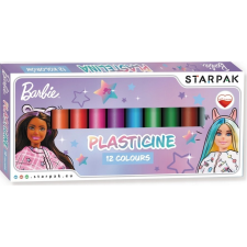 Starpak Barbie Színes Gyurma - 12 Színű (STK PLA107) kreatív és készségfejlesztő