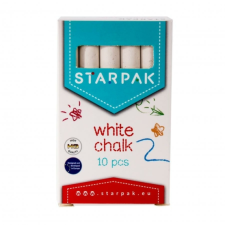 Starpak Fehér táblakréta - 10 db-os kreatív és készségfejlesztő
