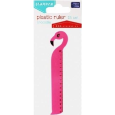Starpak Flamingó Formájú Műanyag Vonalzó - 15 cm (STK LIN4) vonalzó
