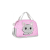 Starpak Kitty Plus cicás kézitáska, sporttáska - szürke, pink (550872)