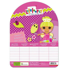 Starpak Lalaloopsy órarend, 18x25 cm órarend