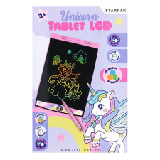 Starpak LCD kijelzős rajztábla - unikornisos kreatív és készségfejlesztő