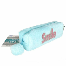 Starpak Smile plüss bedobálós tolltartó - világoskék tolltartó