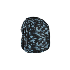 Starpak Terepmintás 2 rekeszes iskolatáska, hátizsák - Moro Black (506132) iskolatáska