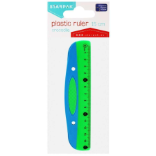 Starpak Vonalzó kék zöld 15 cm vonalzó