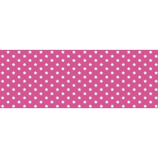 STARS PINK / rózsaszín csillagos 45cm x 15m öntapadós tapéta tapéta, díszléc és más dekoráció