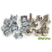 Startech 100 Pkg M5 Mounting Screws and Cage Nuts for Server Rack Cabinet szerver