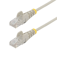 Startech - 25 cm-es szürke vékony CAT6 Ethernet kábel - N6PAT25CMGRS kábel és adapter