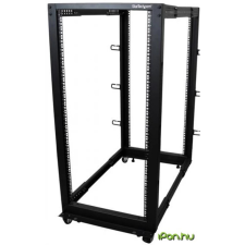 Startech 25U Adjustable Depth Open Frame 4 Post Server Rack szerver