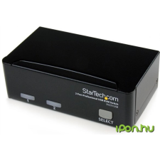 Startech 2 Port Professional USB KVM Switch Kit with Cables kábel és adapter