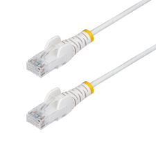 Startech - 3 m-es fehér, vékony CAT6 Ethernet kábel - N6PAT300CMWHS kábel és adapter