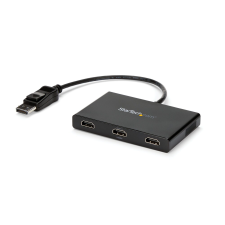 Startech - 3 portos többmonitoros adapter - DisplayPort 1.2 - MSTDP123HD kábel és adapter