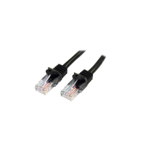 Startech 45PAT10MBK UTP CAT5e Patch Kábel 10m Fekete kábel és adapter