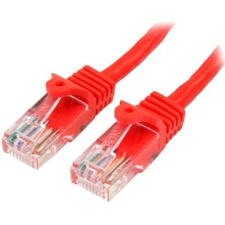 Startech 45PAT10MRD hálózati kábel Vörös 10 M Cat5e U/UTP (UTP) kábel és adapter