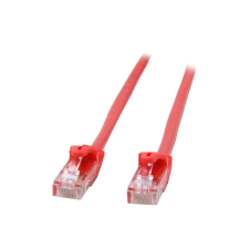 Startech 45PAT2MRD UTP CAT5e Patch kábel 2m Piros kábel és adapter