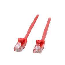 Startech - 45PAT2MRD UTP CAT5e Patch kábel 2m Piros kábel és adapter