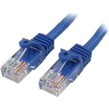 Startech 45PAT50CMBL hálózati kábel Kék 0,5 M Cat5e U/UTP (UTP) kábel és adapter