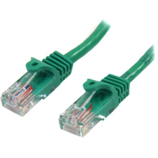 Startech - 45PAT50CMGN UTP CAT5e Patch kábel 0.5m Zöld kábel és adapter