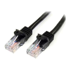 Startech 45PAT7MBK hálózati kábel Fekete 7 M Cat5e U/UTP (UTP) kábel és adapter