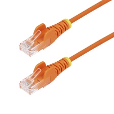 Startech - 5 m-es narancssárga vékony CAT6 Ethernet kábel - N6PAT5MORS kábel és adapter