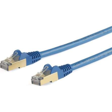 Startech 6ASPAT5MBL hálózati kábel Kék 5 M Cat6a S/UTP (STP) kábel és adapter