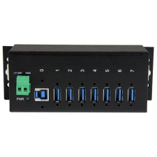 Startech 7-port industrial USB 3.0 hub - ESD and surge protection hub és switch