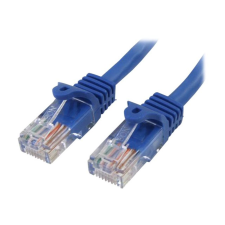 Startech .com 0.5m Blue Cat5e / Cat 5 Snagless Ethernet Patch Cable 0.5 m - patch cable - 50 cm - blue (45PAT50CMBL) kábel és adapter