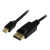 Startech .com 2m Mini DisplayPort to DisplayPort 1.2 Cable DisplayPort 4k - DisplayPort cable - 2 m (MDP2DPMM2M)