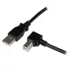 Startech .com 2m USB 2.0 USB kábel USB A USB B Fekete