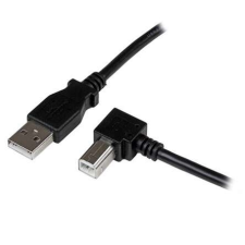 Startech .com 2m USB 2.0 USB kábel USB A USB B Fekete kábel és adapter