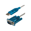 Startech .com 3ft USB to RS232 DB9 Serial Adapter Cable - Up to 1 Mbps USB to Serial Converter - M/M USB to VGA Adapter (ICUSB232SM3) - serial adapter - USB 2.0 - RS-232 (ICUSB232SM3)