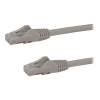 Startech .com 3m CAT6 Ethernet Cable - Grey Snagless Gigabit CAT 6 Wire - 100W PoE RJ45 UTP 650MHz Category 6 Network Patch Cord UL/TIA (N6PATC3MGR) - patch cable - 3 m - gray (N6PATC3MGR)