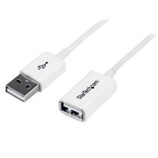 Startech .com 3m USB2.0 m/f USB kábel USB A Fehér kábel és adapter