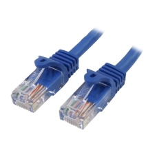 Startech .com 45PAT2MBL hálózati kábel Kék 2 M Cat5e U/UTP (UTP) (45PAT2MBL) kábel és adapter