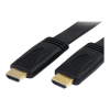 Startech .com 6 ft Flat High Speed HDMI Cable with Ethernet - Ultra HD 4k x 2k HDMI Cable - HDMI to HDMI M/M - Flat HDMI Cable (HDMIMM6FL) - HDMI with Ethernet cable - 1.8 m (HDMIMM6FL)
