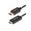 Startech .com 6F-DP-HDMI-4K60-HDR video átalakító kábel 2 M DisplayPort HDMI A-típus (Standard) Fekete (6F-DP-HDMI-4K60-HDR)