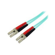 Startech .com A50FBLCLC2 száloptikás kábel 2 M LC OM3 Türkizkék (A50FBLCLC2) kábel és adapter