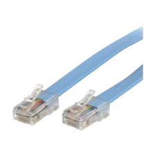 Startech .com Cisco Console Rollover Cable - RJ45 Ethernet - Network cable - RJ-45 (M) to RJ-45 (M) - 6 ft - molded, flat - blue - ROLLOVERMM6 - network cable - 1.8 m - blue (ROLLOVERMM6) kábel és adapter