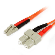 Startech .com FIBLCSC3 száloptikás kábel 3 M LC SC OM1 Narancssárga (FIBLCSC3) kábel és adapter