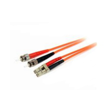 Startech .com FIBLCST3 száloptikás kábel 3 M LC ST OM1 Narancssárga (FIBLCST3) kábel és adapter