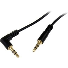 Startech .com MU1MMSRA audio kábel 0,3 M 3.5mm Fekete (MU1MMSRA) kábel és adapter